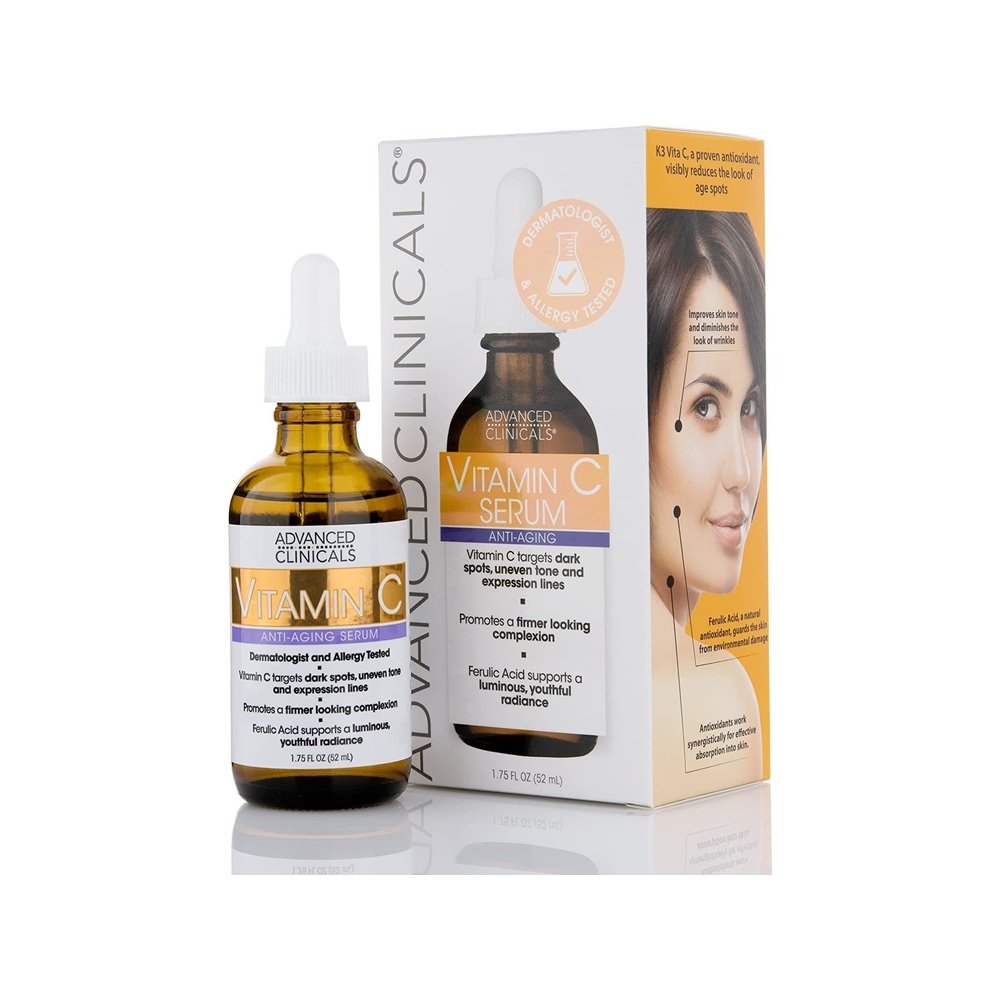 ادفانسد كلينيكالز فيتامين سي، سيروم مقاوم للشيخوخة, 52 مل