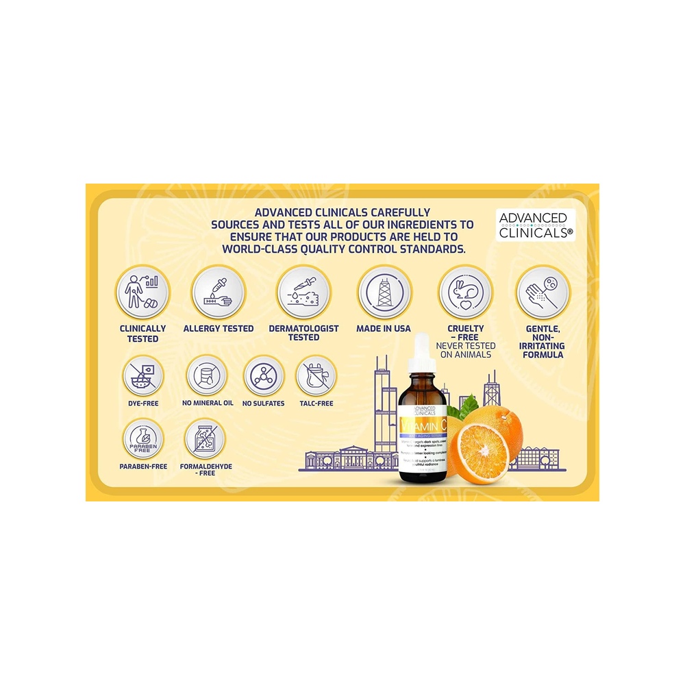 ادفانسد كلينيكالز فيتامين سي، سيروم مقاوم للشيخوخة, 52 مل - Image 2