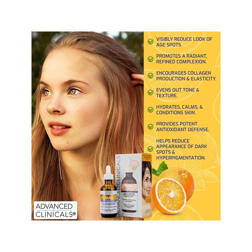 ادفانسد كلينيكالز فيتامين سي، سيروم مقاوم للشيخوخة, 52 مل - Image 4