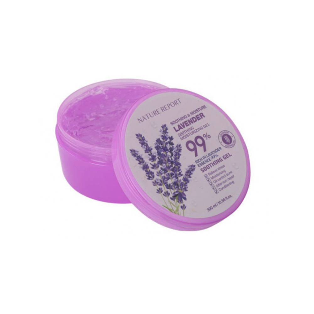 نيتشر ريبورت، جل مرطب وملطف خلاصة الخزامى، 300 مل - الصورة 2