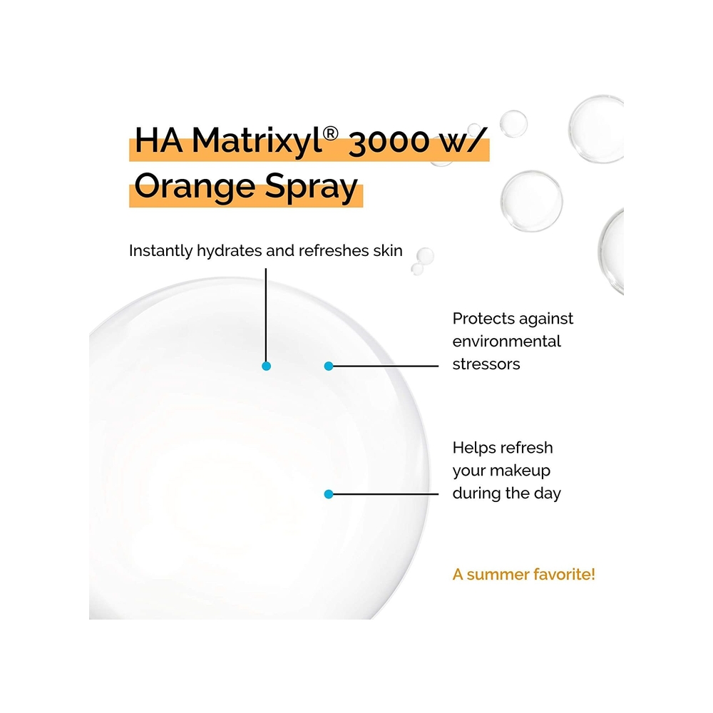 تايملس، بخاخ البرتقال بتركيبة حمض الهيالورنيك+ماتريكسيل 3000، 120مل - Image 3