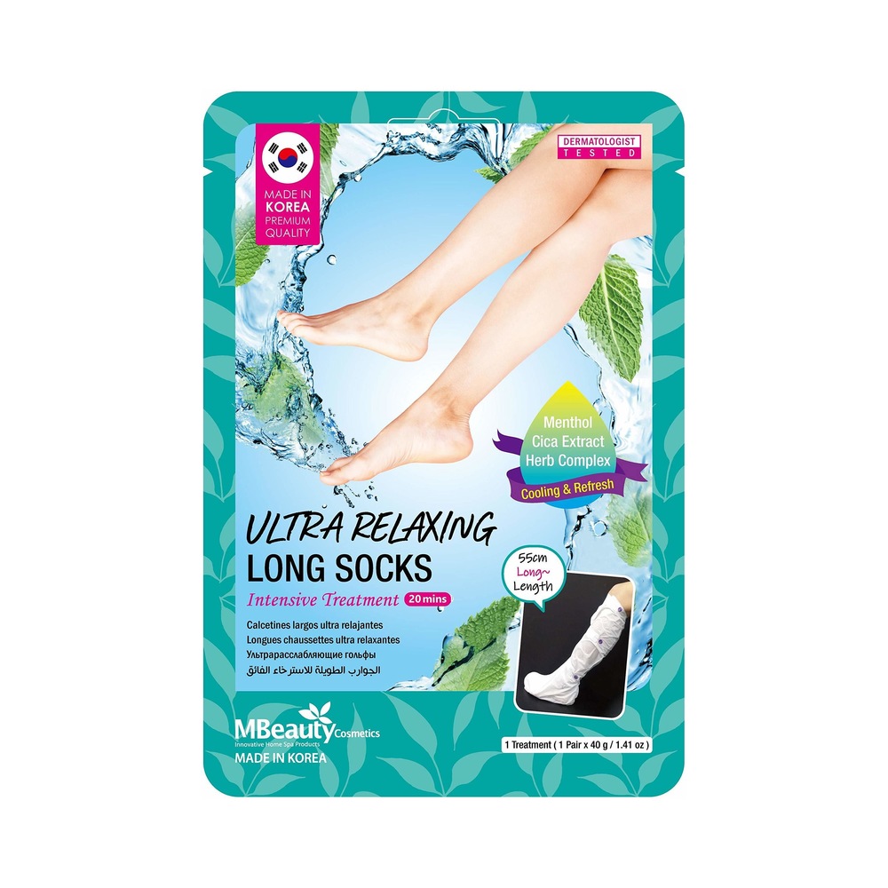 إم بيوتي ألترا ريلاكسنغ جوارب طويلة للقدم، 40 غم