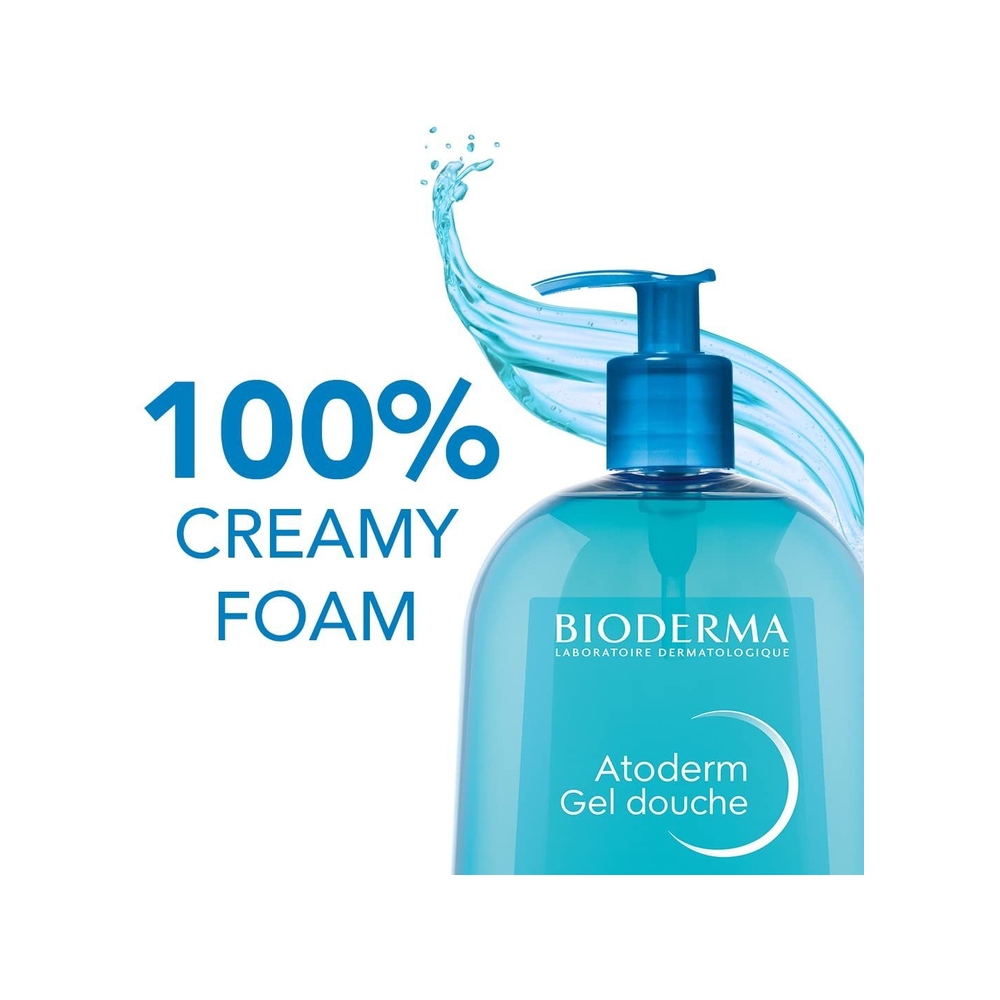 بيوديرما جل الاستحمام اتوديرم فائق النعومة، 1 لتر - Image 3