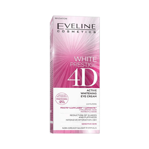 ايفلين، وايت برستيج فور دي آكتف كريم تفتيح لأسفل العين، 20 مل - Image 2