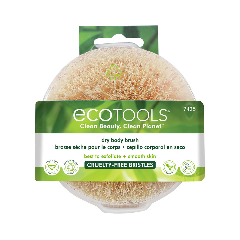 إكوتولز فرشاة الجسم الجافة، فرشاة واحدة