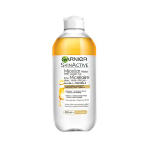 غارنييه سكين أكتيف ماء ميسيلار منظف للبشرة بزيت الأرجان المغربي، 400 مل