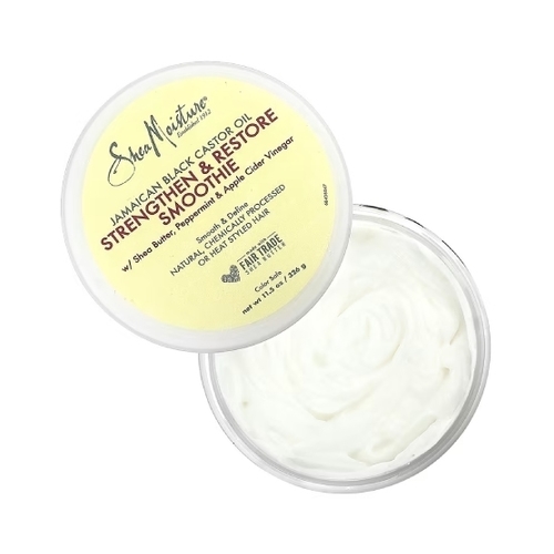 شيا مويستر زيت الخروع الأسود الجامايكي كريم تقوية الشعر وتجديده، 326 غم - Image 2