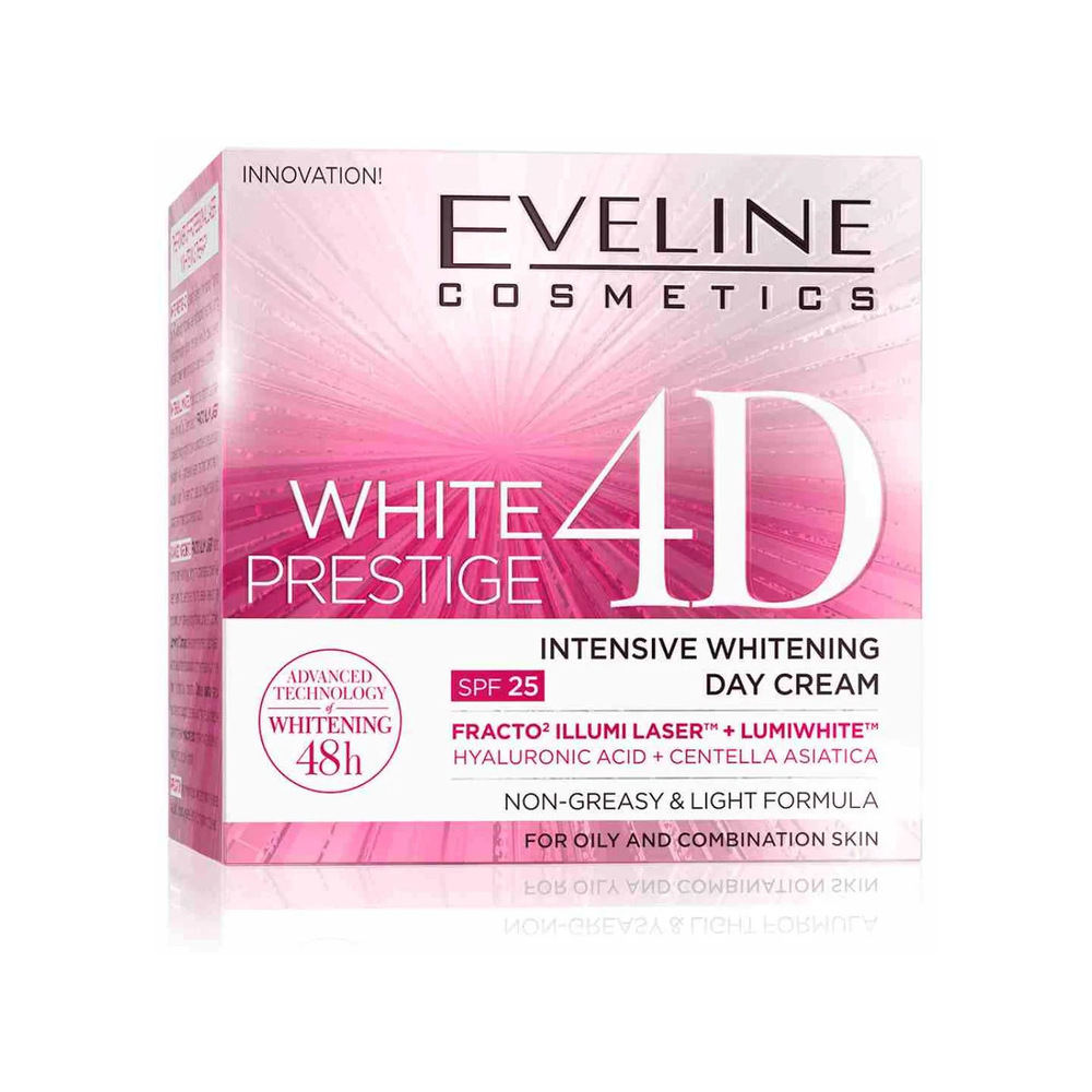 ايفلين وايت برستيج 4 دي كريم التبييض النهاري المكثف، 50 مل - Image 2