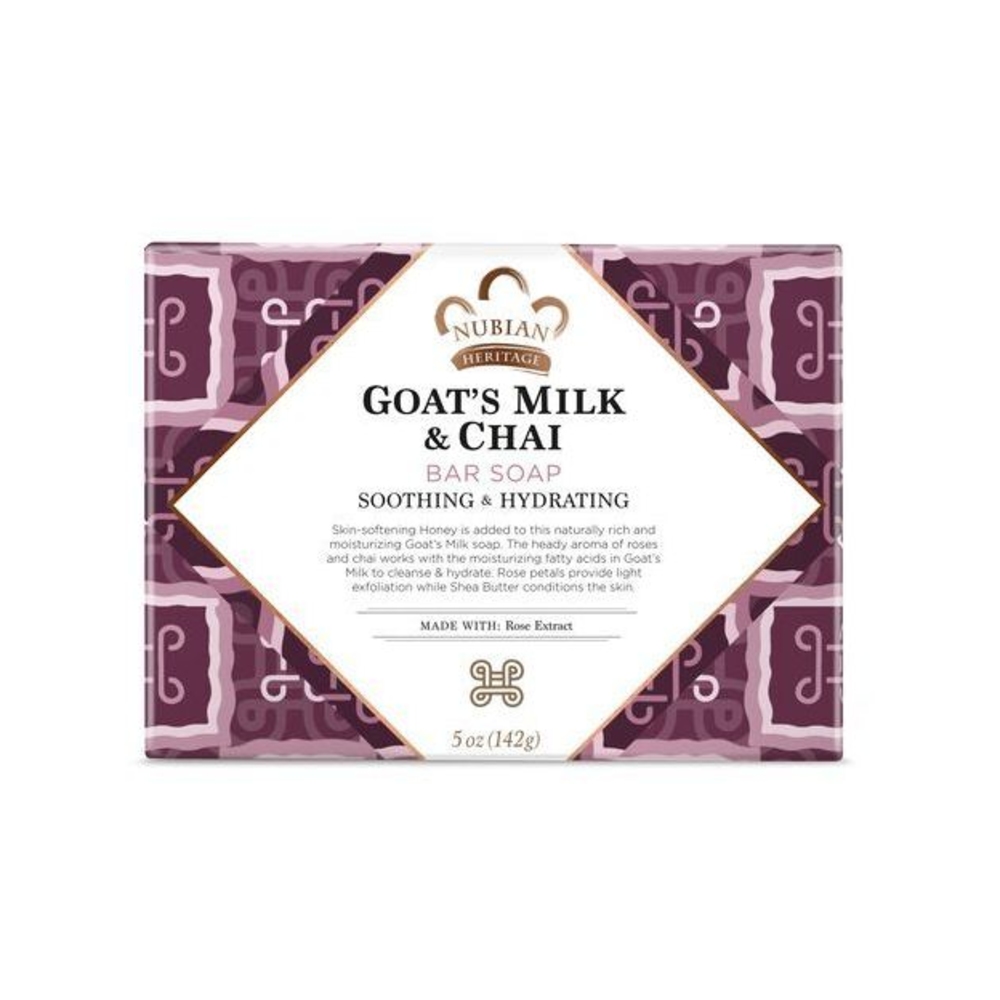 نوبيان هيريتيج صابون حليب الماعز والشاي، 142جم - الصورة 3