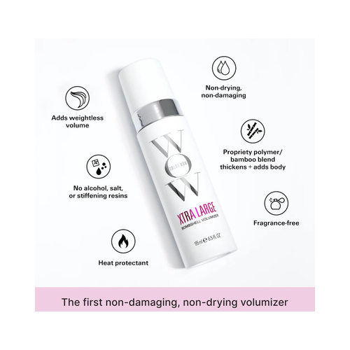 كولور واو بخاخ مكثف للشعر اكسترا لارج بومب شيل، 195 مل - الصورة 4