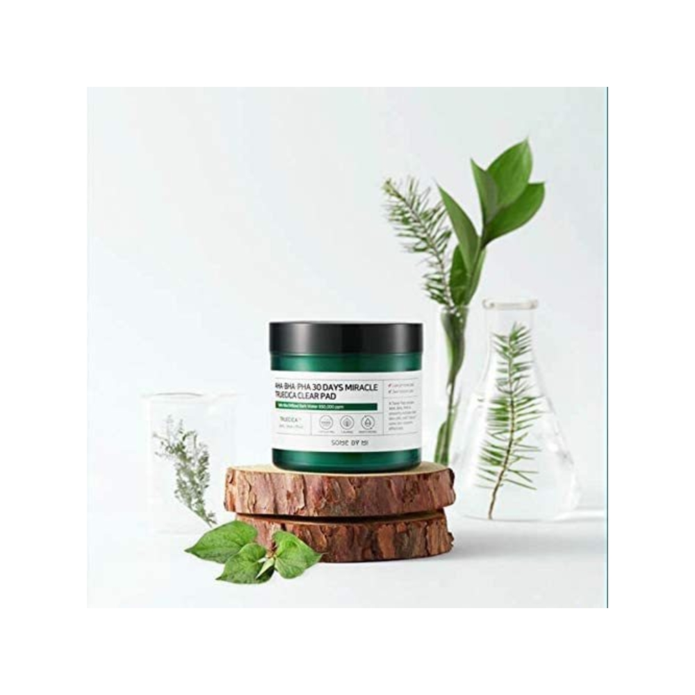 سوم باي مي مسحات قطنية باحماض الفا وبيتا وبولي هيدروكسي 30 يوم لصفاء البشرة، 70 مسحة - Image 5